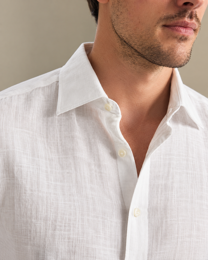 Portofino Coastal Linen Shirt