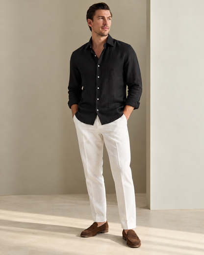 Portofino Coastal Linen Shirt