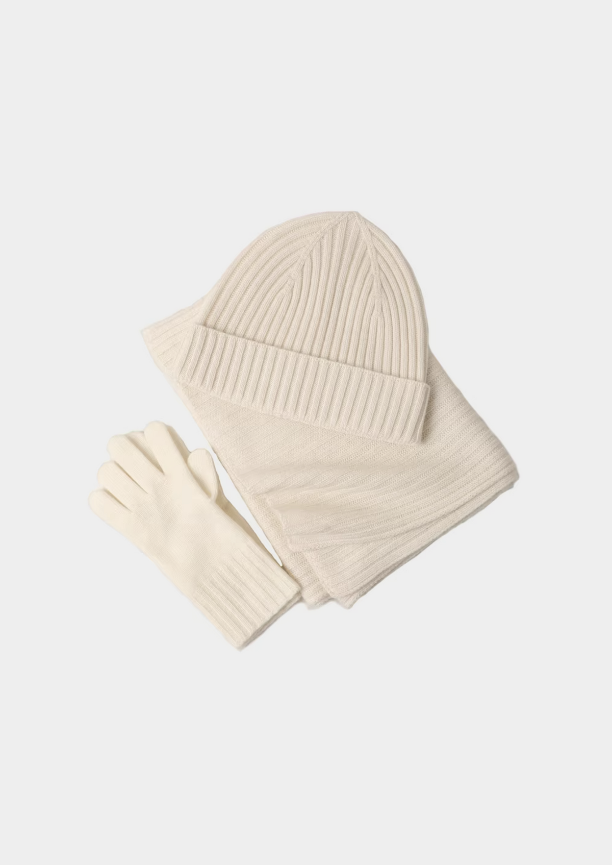 Pure Extra-Fine Merino Wool Wintertime Essentials - Ivory | Auremmont