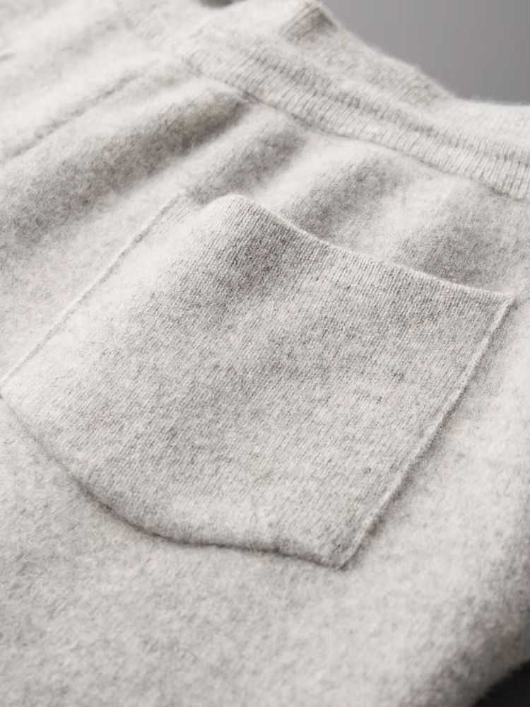 Pure Extra-Fine Merino Wool Leisure Trousers | Auremmont