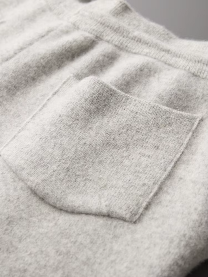 Pure Extra-Fine Merino Wool Leisure Trousers | Auremmont