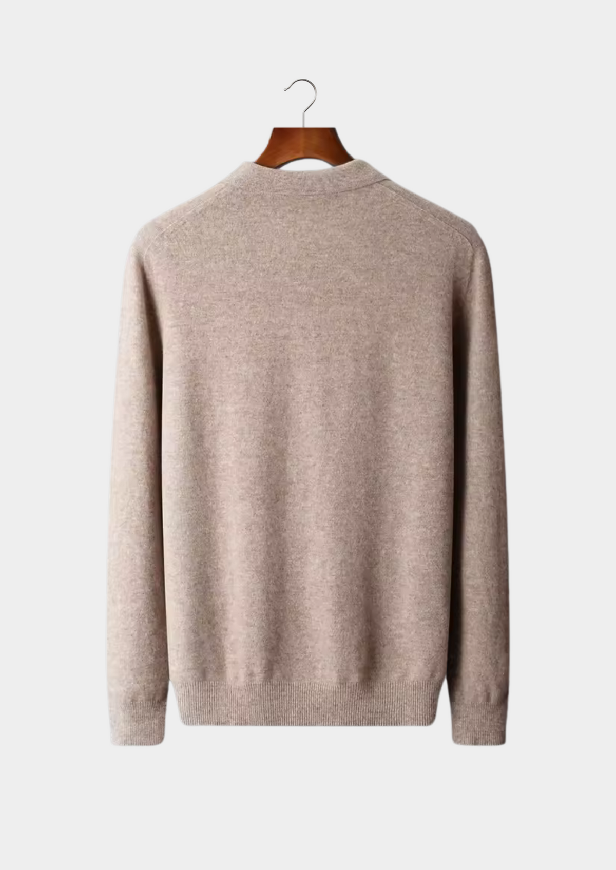 Pure Extra-Fine Merino Wool Classic Sweater Polo | Auremmont