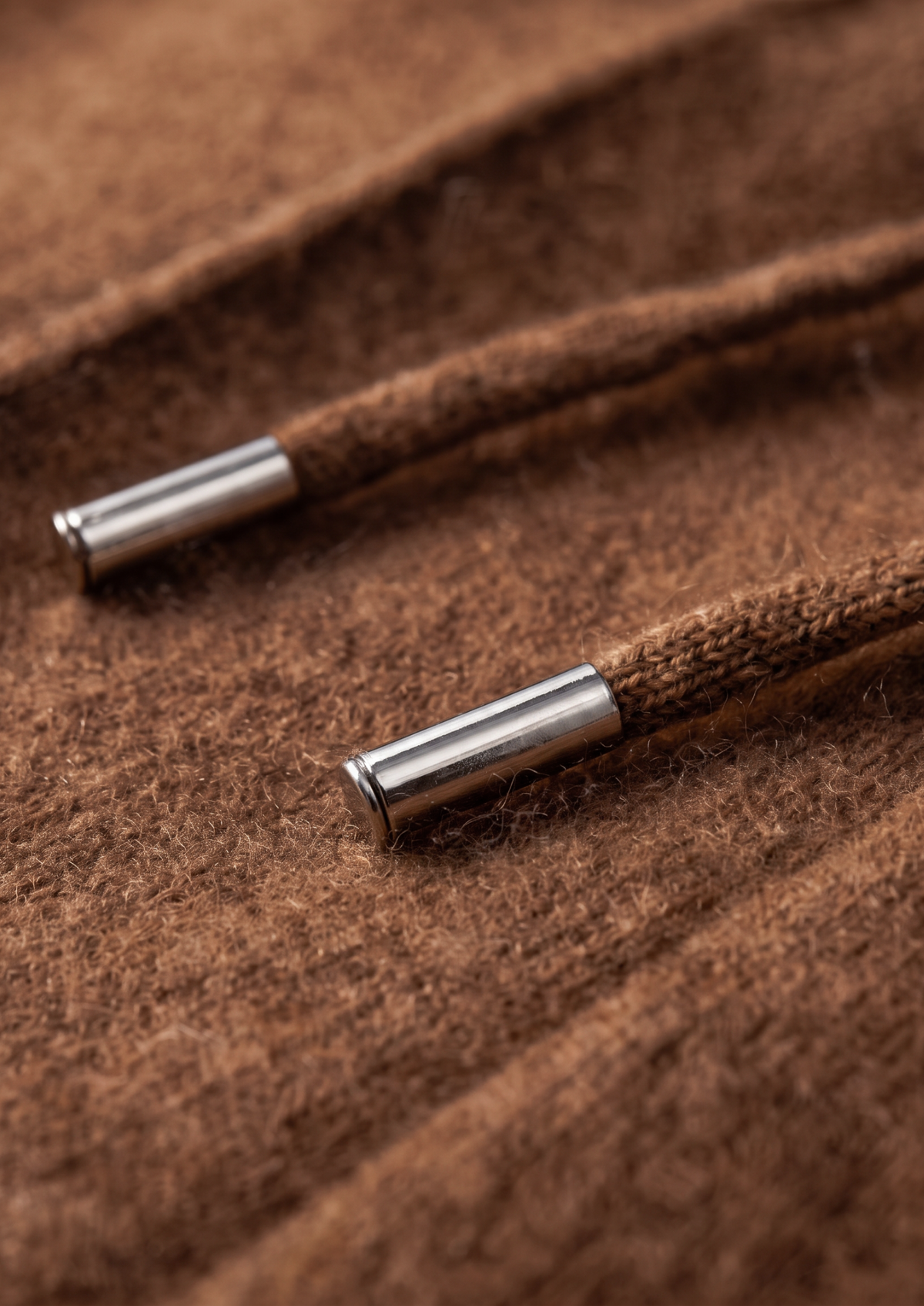 Pure Extra-Fine Merino Wool Caramel Luzzo Set | Auremmont
