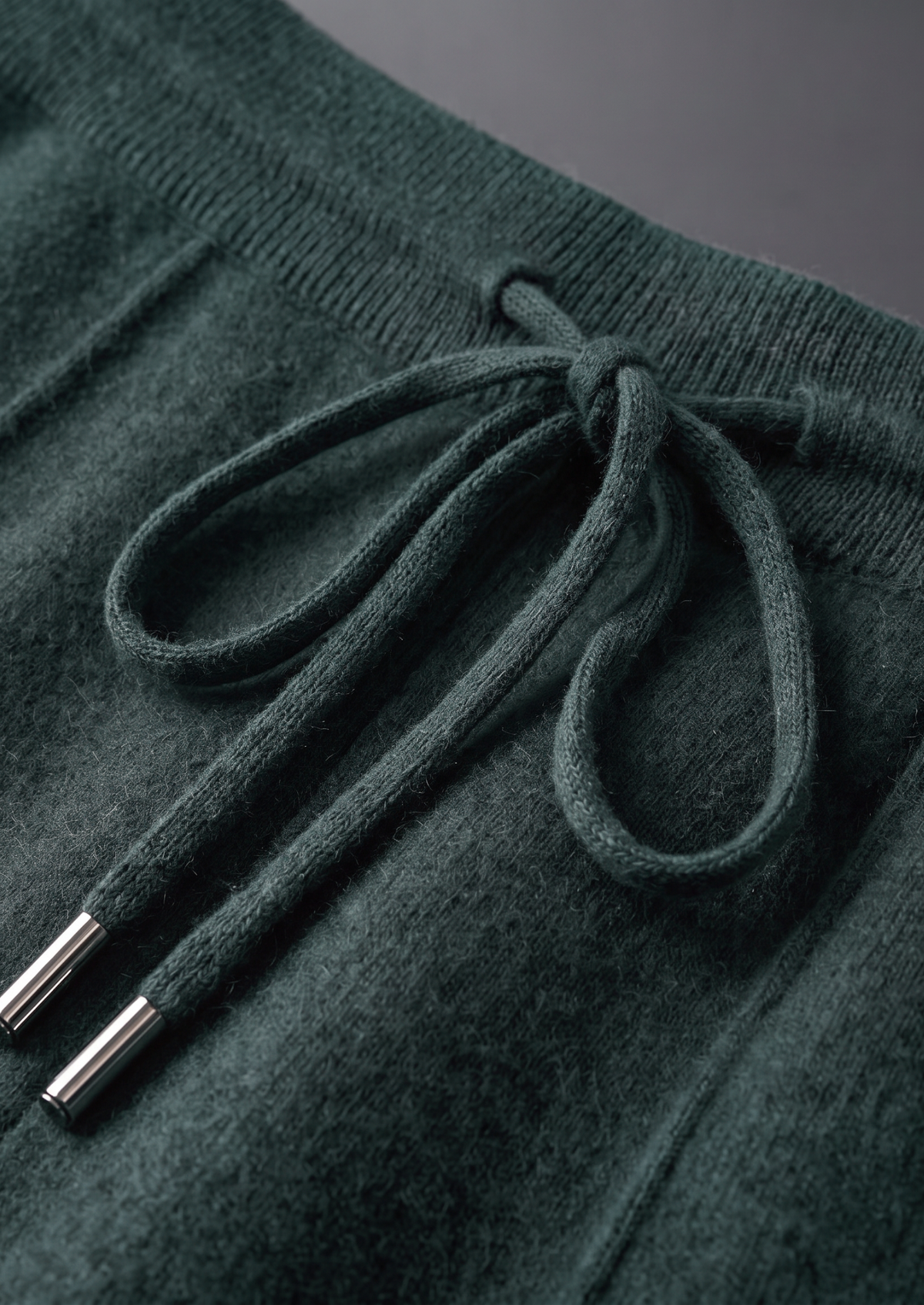 Pure Extra-Fine Merino Wool Sea Green Luzzo Set | Auremmont