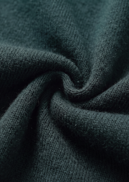 Pure Extra-Fine Merino Wool Sea Green Luzzo Set | Auremmont
