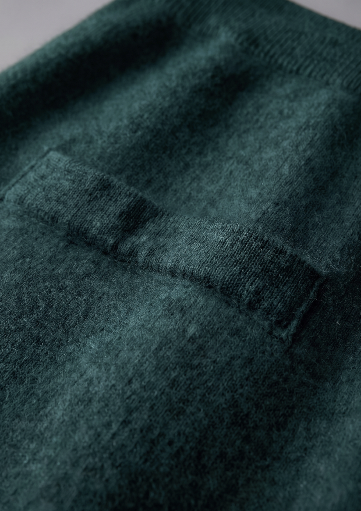 Pure Extra-Fine Merino Wool Sea Green Luzzo Set | Auremmont
