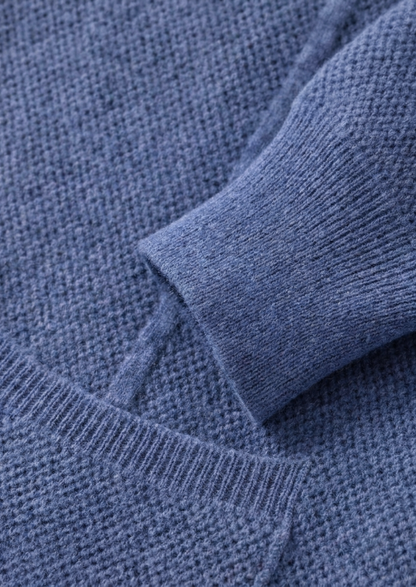 Pure Extra-Fine Merino Wool Button Overshirt | Auremmont