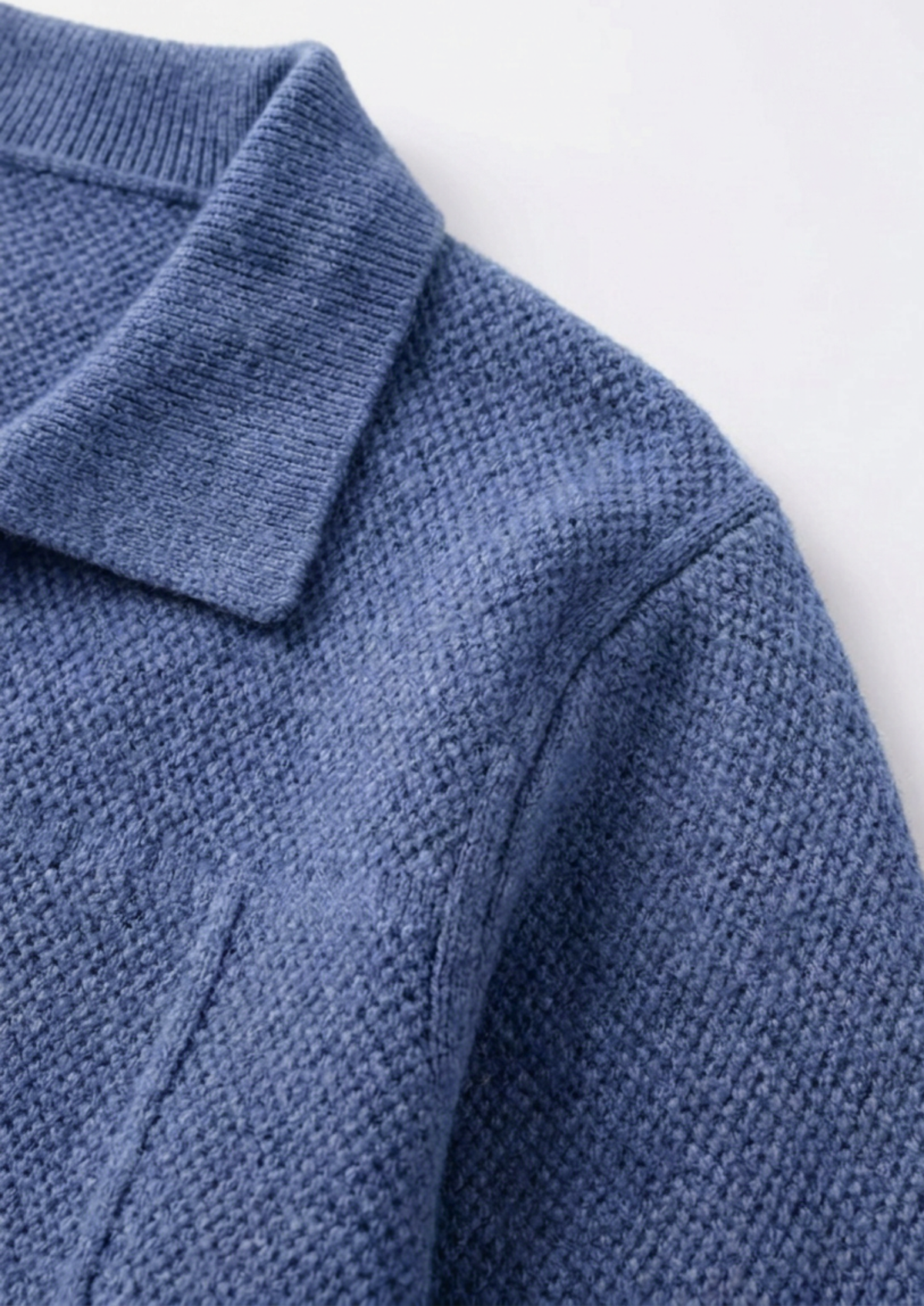 Pure Extra-Fine Merino Wool Button Overshirt | Auremmont