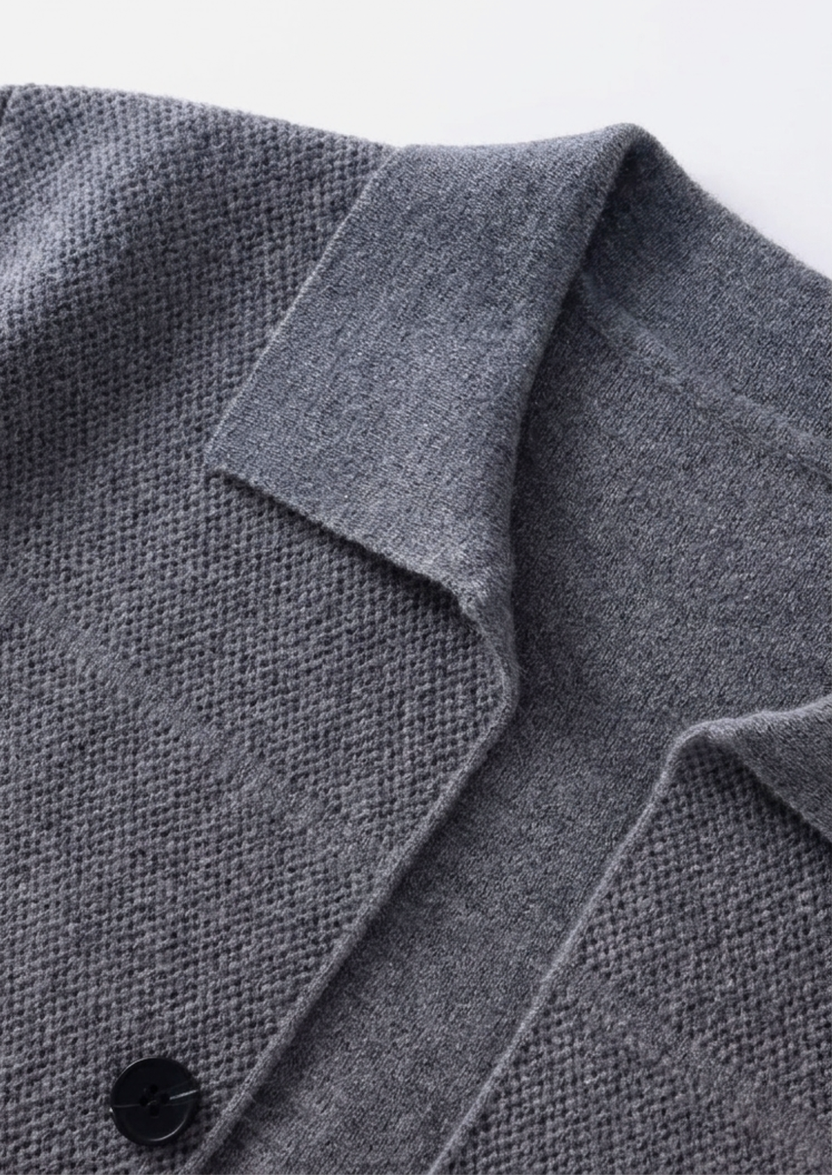 Pure Extra-Fine Merino Wool Button Overshirt | Auremmont